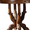 48" Brown Solid Wood Dining Table
