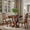 48" Brown Solid Wood Dining Table