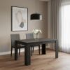 36" Black Dining Table
