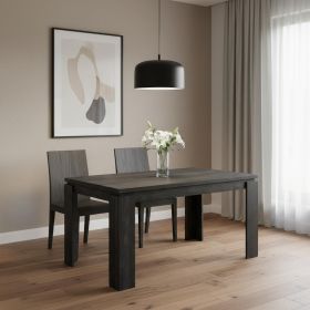 36" Black Dining Table