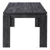 36" Black Dining Table