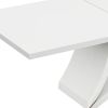 98" White Solid Manufactured Wood Dining Table