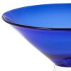 11" Blue Crystal Round Serving Bowl
