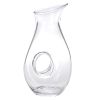 Mouth Blown Lead Free Crystal Pitcher  28 Oz