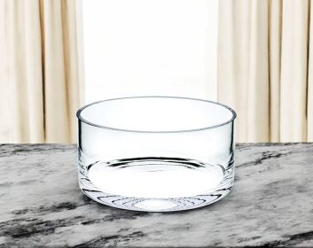 8" Lead Free Crystal Round Serving Bowl