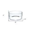 8" Lead Free Crystal Round Serving Bowl