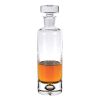 Clear Crystal Glass Round Bowl Stemless Decanter