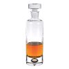 Clear Crystal Glass Round Bowl Stemless Decanter