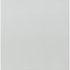 71" Clear And White and Gray Glass And Stainless Steel Pedestal Base Dining Table