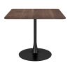 Wood and Steel Dining Table