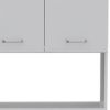 24" White Wood Kitchen Cart With Storage