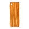 Natural Rounded Rectangle Narrow Anti-Bacterial Cutting Board