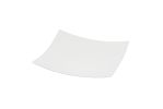 White Six Piece Square Bone China Service For Six Salad Plate Set