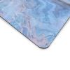 18" Set of Two Blue Abstract Faux Marble Cork Placemats