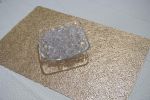 18" Set of Four Gold Vinyl Placemats