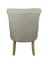 Nine Piece White Solid Wood Dining Set with Eight Chairs