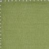 15" Set of Four Natural And Olive Green Embroidered Edge Cotton Square Placemats