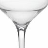 Set of Four Clear Tritan Plastic Stemmed Flute