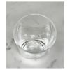 Set of Four Clear Tritan Plastic Stemless Whiskey Glass