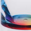 Set of Four Rainbow Acrylic Stemless Highball Glass
