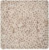 15" Set of Four Ivory And Natural Jute Square Placemats