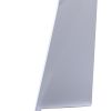 63" White Ceramic and Metal Self-Storing Leaf Pedestal Base Extendable Dining Table
