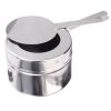 20" Silver Stainless Steel Chafing Dish With Stand