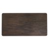 79" Espresso Solid Wood Dining Table