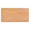 79" Natural Solid Wood Dining Table