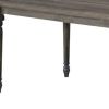 59" Gray Wood Dining Table