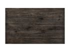 60" Gray Wood Dining Table