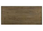 88" Oak Wood Trestle Base Dining Table