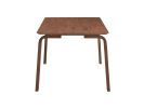 63" Walnut Solid Wood Dining Table