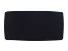 71" Black Wood Dining Table