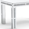 31" Silver Wood Dining Table