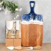9" Beige Metal Cooking Utensil Set