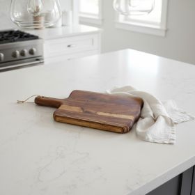 17" Brown Solid Wood Cutting Board