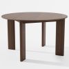 51" Walnut Solid Wood Oval Dining Table