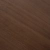86" Walnut Wood Double Pedestal Base Oval Dining Table