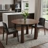79" Walnut Solid Wood Oval Dining Table