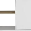 25" White Wood Kitchen Island
