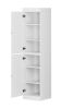 72" White Solid Wood Two Door Pantry Or Storage Closet