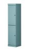 72" Aqua Solid Wood Two Door Pantry Or Storage Closet