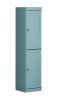 72" Aqua Solid Wood Two Door Pantry Or Storage Closet