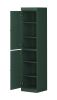72" Green Solid Wood Two Door Pantry Or Storage Closet