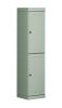 72" Sage Solid Wood Two Door Pantry Or Storage Closet
