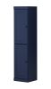 72" Navy Blue Solid Wood Two Door Pantry Or Storage Closet