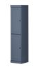 72" French Blue Solid Wood Two Door Pantry Or Storage Closet