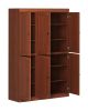 72" Coffee Solid Wood 8 Pantry Or Storage Closet
