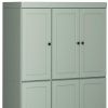 72" Sage Solid Wood 8 Pantry Or Storage Closet